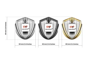 McLaren Emblema Coche Insignia Carrera Plano Brilla Remate
